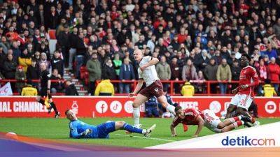Nottingham Forest - Pep Guardiola - Liga Inggris - Guardiola: Man City Beruntung Banget Menang atas Nottingham Forest - sport.detik.com