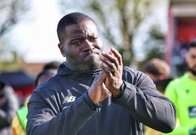 George Elokobi on Maidstone United’s National League South play-off semi-final defeat amid emotional scenes at Worthing
