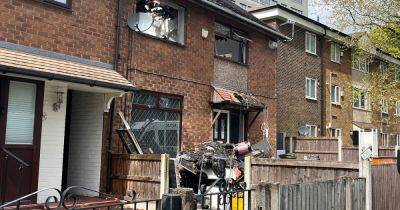 Man arrested as cannabis farm uncovered in loft after house goes up in flames - manchestereveningnews.co.uk - county Denton