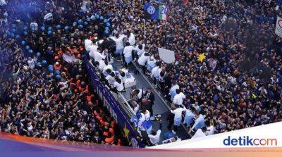 Inter Milan - Meriahnya Parade Perayaan Juara Serie A Inter Milan - sport.detik.com