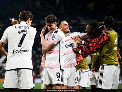 Massimiliano Allegri - Federico Chiesa - Juventus Beat Lazio To Put One Foot In Italian Cup Final - sports.ndtv.com - Italy