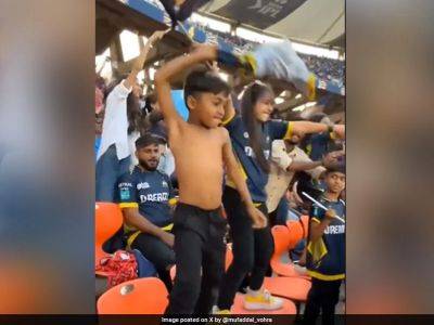 Watch: Excited Young Gujarat Titans Fan's Video Termed 'Indian Version' Of Famous Meme