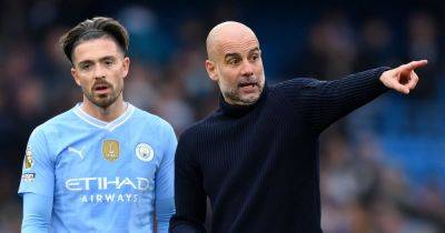 Man City star Jack Grealish fires one-word message after Pep Guardiola rant ahead of Aston Villa