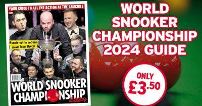 Mark Selby - Mark Allen - Judd Trump - Luca Brecel - Ken Doherty - Steve Davis - World Snooker Championship 2024 Guide! - dailyrecord.co.uk - Saudi Arabia - county Taylor