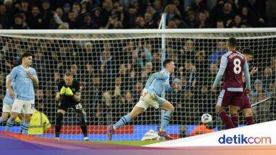 Aston Villa - Phil Foden - Jeremy Doku - Liga Inggris - Manchester City Vs Aston Villa: Foden Hat-trick, The Citizens Menang 4-1 - sport.detik.com - county Morgan