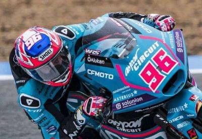 Dover’s Moto2 Aspar Team racer Jake Dixon crashes out of MotoGP Spanish Grand Prix at Jerez but vows to keep giving 100%