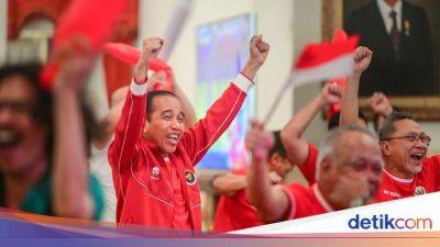 Feeling Presiden Jokowi: Timnas U-23 Lolos Olimpiade Paris - sport.detik.com - Uzbekistan - Indonesia - Guinea