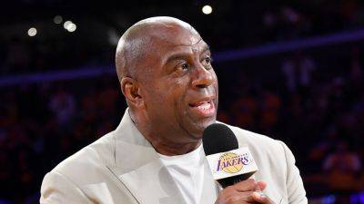 Anthony Davis - NBA legend Magic Johnson points finger at load management after Lakers' early playoff exit - foxnews.com - Los Angeles