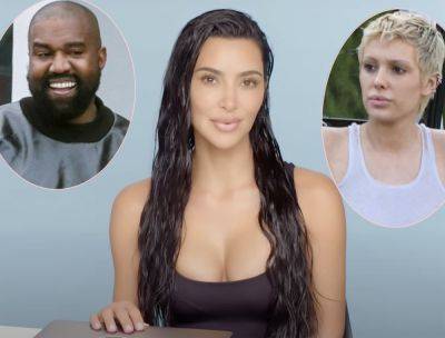 Kim Kardashian Ditches Blonde For PINK Look -- But Everyone Thinks She Looks More Like Bianca Censori Than Ever! - perezhilton.com - Instagram