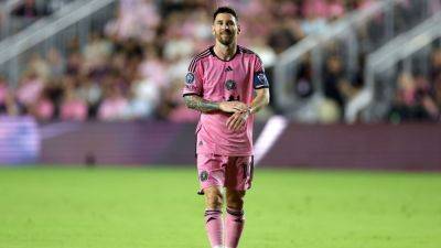 Lionel Messi out for Inter Miami's CCC 1st leg against Monterrey - ESPN
