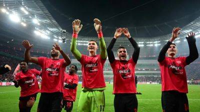 Granit Xhaka - Bayer Leverkusen - Xabi Alonso - Florian Wirtz - Florian Wirtz Hits Double As Bayer Leverkusen Reach German Cup Final - sports.ndtv.com - Germany