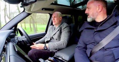Philippe Clement in Rangers car share with Kris Boyd as duo discuss Celtic fan meetings and Glasgow life