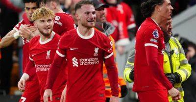 Alexis Mac Allister helps Liverpool return to the top of the Premier League