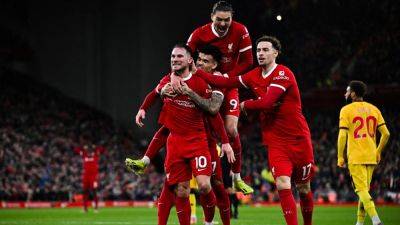 Mac Allister’s rocket fires Liverpool back to the top