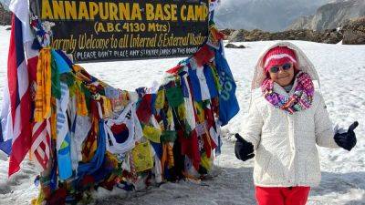 8-Year-Old Delhiite Scales Annapurna Base Camp - sports.ndtv.com - Spain - Usa - Poland - India - county Camp - Singapore - Nepal