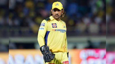 "Hopefully MS Dhoni Will Move...": Ex-CSK Star's Wish For Icon Ahead Of SRH Clash