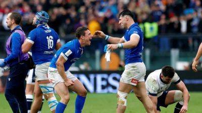 Italy's Menoncello voted player of Six Nations