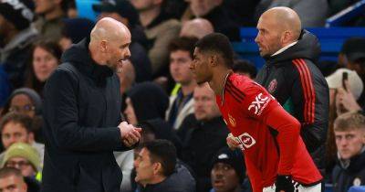 Manchester United manager Erik ten Hag sends message to Marcus Rashford after Gary Neville comments