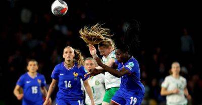 Courtney Brosnan - Eileen Gleeson - Ireland lose to France in opening Euro 2025 qualifier - breakingnews.ie - Sweden - France - Ireland