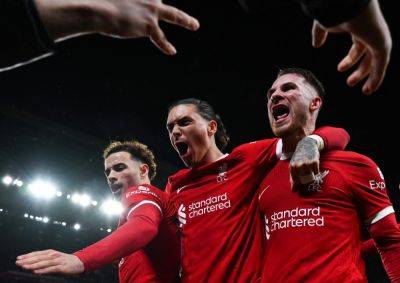 Liverpool face Man Utd title test as top four battle heats up