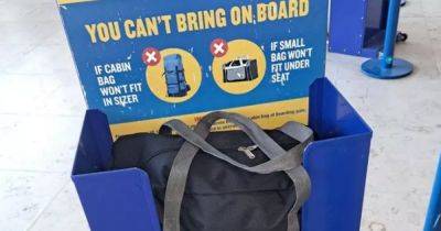 I found a £10 Ryanair-approved carry-on cabin bag with 6,000 ratings that fits 'enough clothes for a week away'