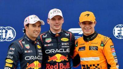 Verstappen takes pole at Japanese GP for third year in a row