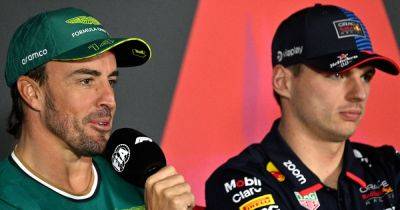 Max Verstappen in direct Fernando Alonso address as Red Bull teammate talk escalates
