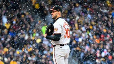 Joe Sargent - Bizarre snowstorm showers over Pirates' home opener vs Orioles at PNC Park - foxnews.com - state Pennsylvania