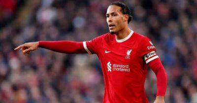 Virgil van Dijk keen to spread ‘calmness’ at Liverpool during title run-in