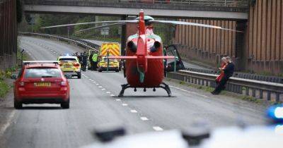 A34 shut LIVE updates as air ambulance lands and police and paramedics attend scene
