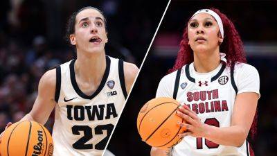 March Madness: Iowa tops UConn to face undefeated South Carolina in title game