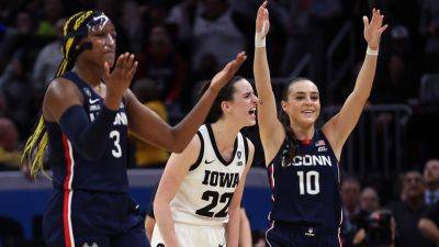 Controversial call in Iowa's narrow victory over UConn draws fiery reaction