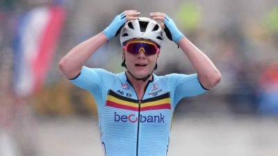 Marianne Vos - Lotte Kopecky - Kopecky sprints to Paris-Roubaix Femmes title - channelnewsasia.com - Belgium