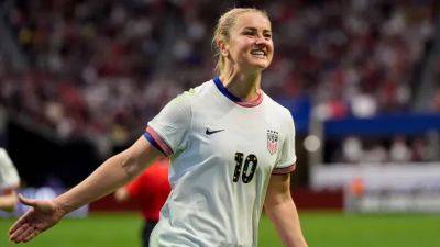 Lindsey Horan - Catarina Macario - Alyssa Naeher - Mallory Swanson - Lindsey Horan penalty kick gives United States 2-1 win over Japan at SheBelieves Cup - cbc.ca - Brazil - Usa - Canada - Japan - state Ohio
