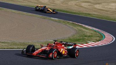 Max Verstappen - Sergio Perez - Carlos Sainz - Frederic Vasseur - Leclerc delighted with Ferrari strategy in Japan - channelnewsasia.com - Australia - Monaco - Japan - county Charles