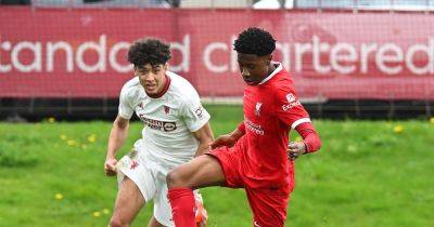 Kobbie Mainoo sends one-word message as Manchester United U18s smash Liverpool 9-1