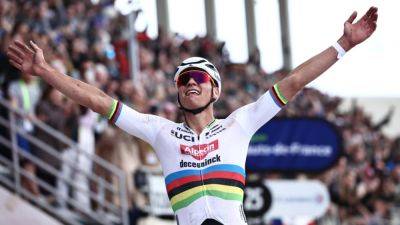 Dutch Cyclist Van der Poel crushes rivals in Paris-Roubaix race