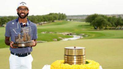 Akshay Bhatia wins Texas Open in playoff over Denny McCarthy after losing 6-shot lead