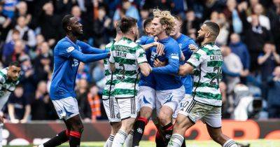 Chris Sutton - Callum Macgregor - Greg Taylor - Leon Balogun - Todd Cantwell - Todd Cantwell revisits Rangers rammy but mocking Celtic fans say the same thing - dailyrecord.co.uk - Instagram