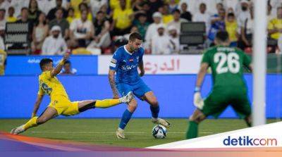 Piala Super Arab Saudi: Ronaldo Kartu Merah, Al Nassr Digebuk Al Hilal 1-2
