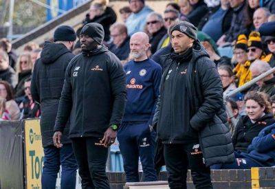 Maidstone United - Craig Tucker - George Elokobi - Gallagher Stadium - Maidstone United manager George Elokobi hopes to bump into Weymouth’s chairman as sides meet in rearranged game at the Gallagher Stadium - kentonline.co.uk