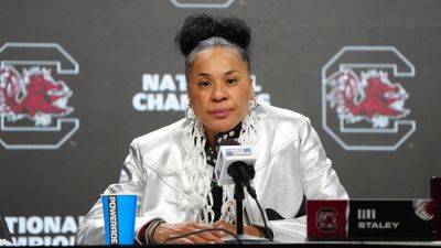 Dawn Staley - Dan Dakich - Dawn Staley media coverage may have influenced answer on trans athletes in women's sports, OutKick writer says - foxnews.com - Usa - county Cleveland - state Iowa - state South Carolina