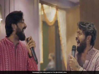 Hardik Pandya - Krunal Pandya - Watch: Hardik Pandya And Krunal Pandya's Dance On 'Hare Krishna' Song Goes Viral - sports.ndtv.com - India