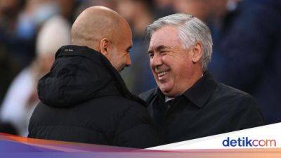 Carlo Ancelotti - Pep Guardiola - Don Carlo - Madrid Vs Man City: Ancelotti Tak Masalah Dibandingkan dengan Guardiola - sport.detik.com