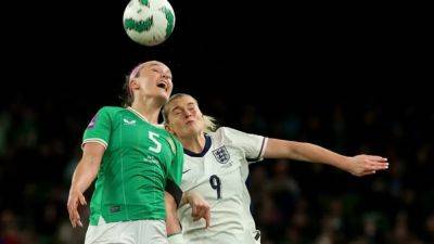 England's women battle to 2-0 win over Ireland, France top Euro qualifying group
