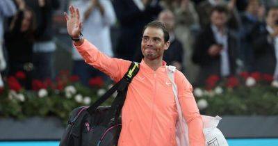 Rafael Nadal - Rafael Nadal makes retirement statement as he chokes back tears at Madrid Open farewell - dailyrecord.co.uk - Spain