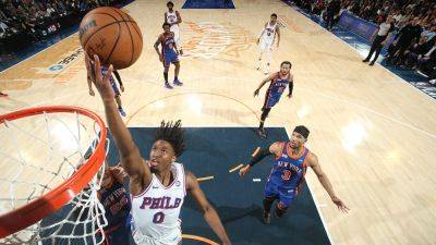Tyrese Maxey - Jalen Brunson - Nathaniel S.Butler - Josh Hart - 76ers steal Game 5 from Knicks behind Tyrese Maxey's heroics to keep season alive - foxnews.com - county Garden - county York