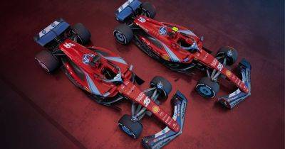 Ferrari unveil blue livery for Miami Grand Prix after team name change
