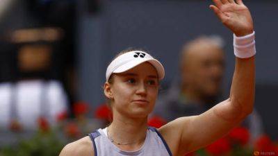 Elena Rybakina - Rybakina survives Putintseva scare to reach Madrid semis - channelnewsasia.com - Russia - Spain
