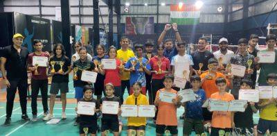 Flow Sports Life Academy Dominates 29th Gurugram District Badminton Championship